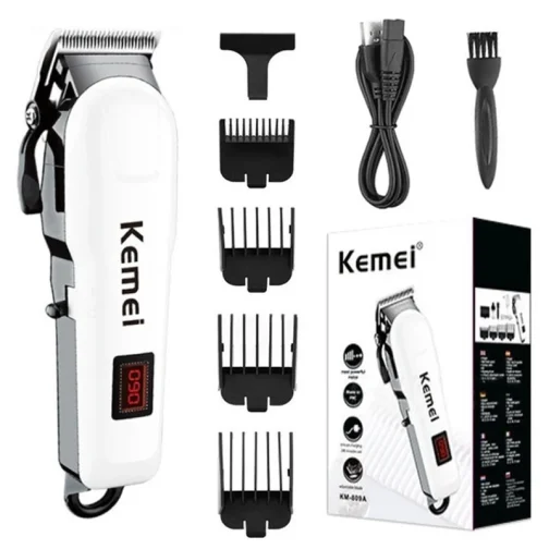 Kemei Professional hair clipper cordless hair trimmer beard for men electric hair cutting kit rechargeable haircut machine - Image 7