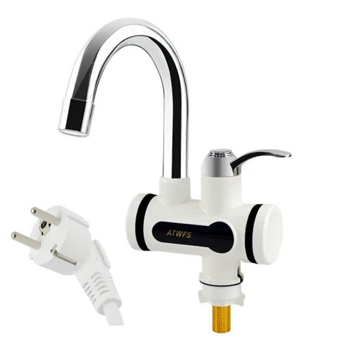 ATWFS Electric Kitchen Water Heater Tap Instant Hot Water Faucet Heater Cold Heating Faucet Tankless Instantaneous Water Heater - Image 8