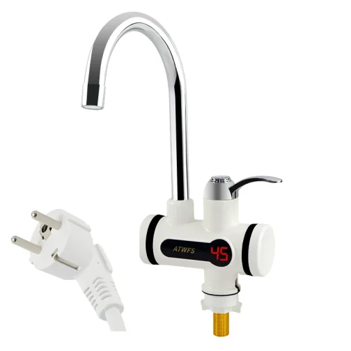 ATWFS Electric Kitchen Water Heater Tap Instant Hot Water Faucet Heater Cold Heating Faucet Tankless Instantaneous Water Heater - Image 7
