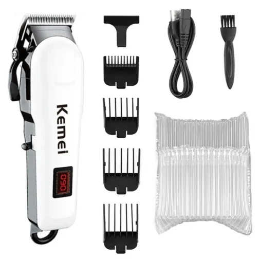 Kemei Professional hair clipper cordless hair trimmer beard for men electric hair cutting kit rechargeable haircut machine - Image 8